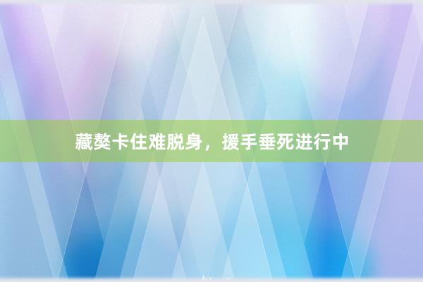 藏獒卡住难脱身，援手垂死进行中